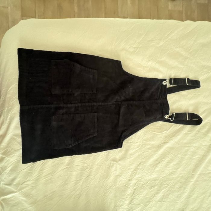 Robe à bretelles en velours