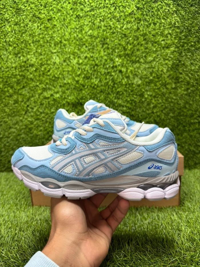 ASICS Gel-NYC Cream Arctic Sky Taille 39.5 - photo numéro 2