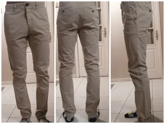 Chino pantalon beige Bizzbee taille 38