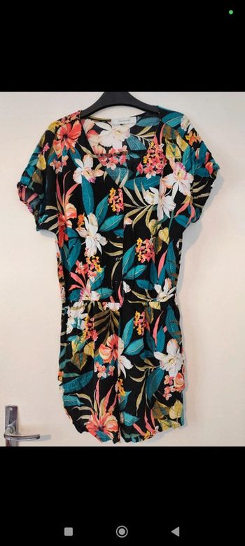 Combishort fluide et fleurie taille 38 Promod