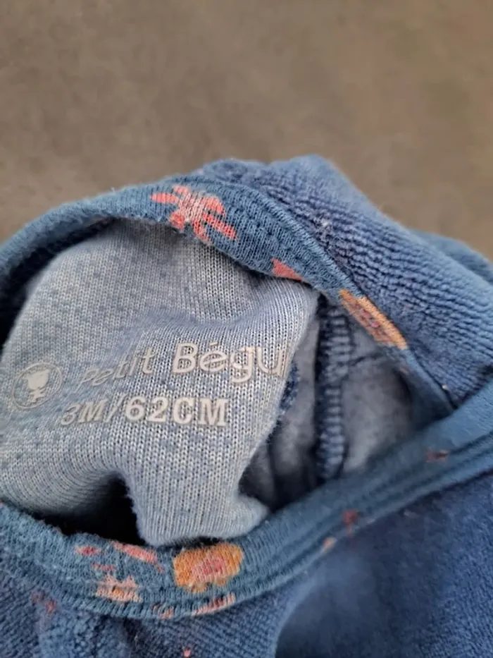 lot de 2 pyjama petit beguin 3 mois - photo numéro 5