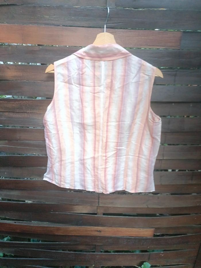 Chemise sans manches - photo numéro 3