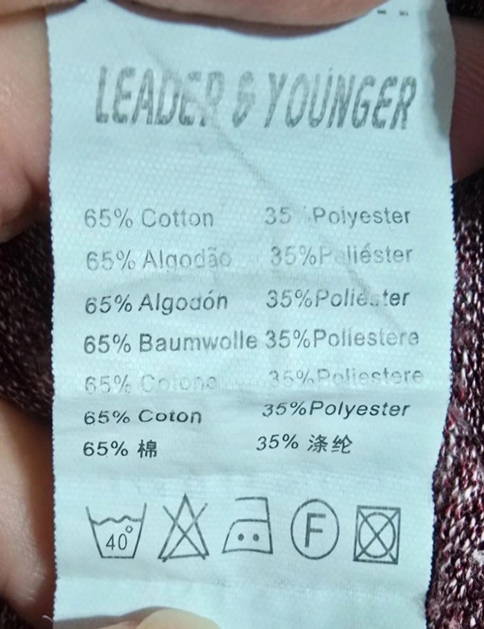 Tee-shirt Leader & Younger Taille XL - photo numéro 4