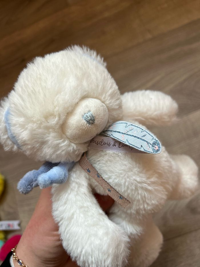 Doudou ours blanc doudou et compagnie - photo numéro 3