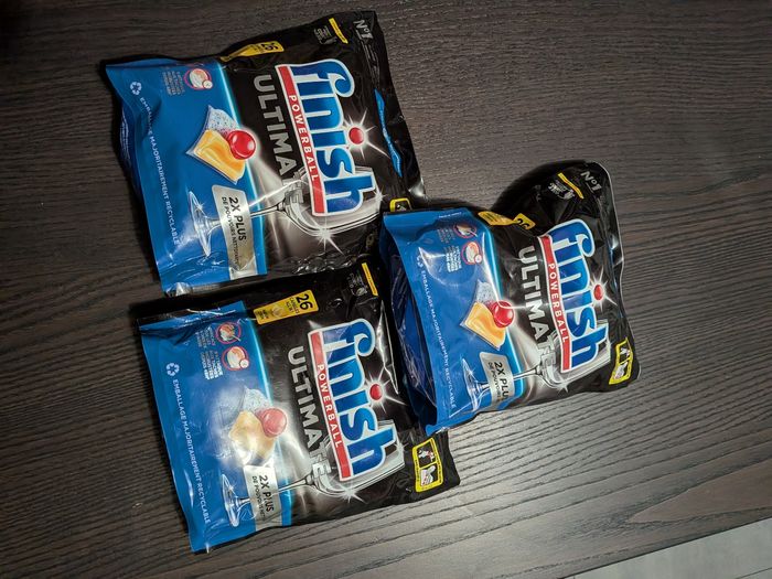 Finish- tablettes lave vaisselle