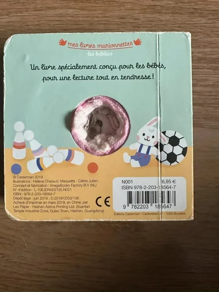 Petit cochon ronchon - mes livres marionnettes - photo numéro 3