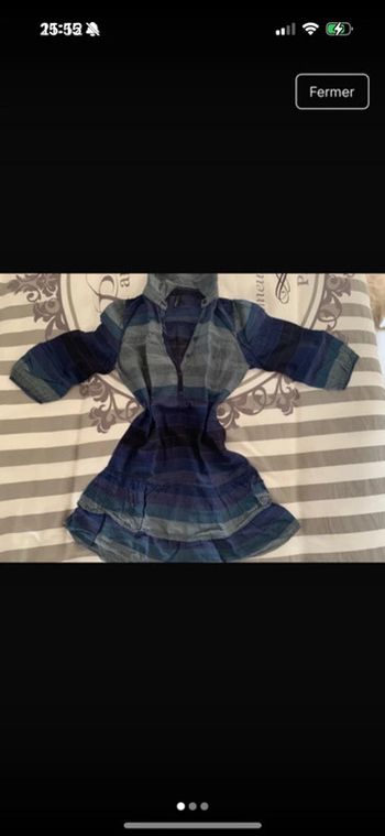 Tunique robe style bouffant