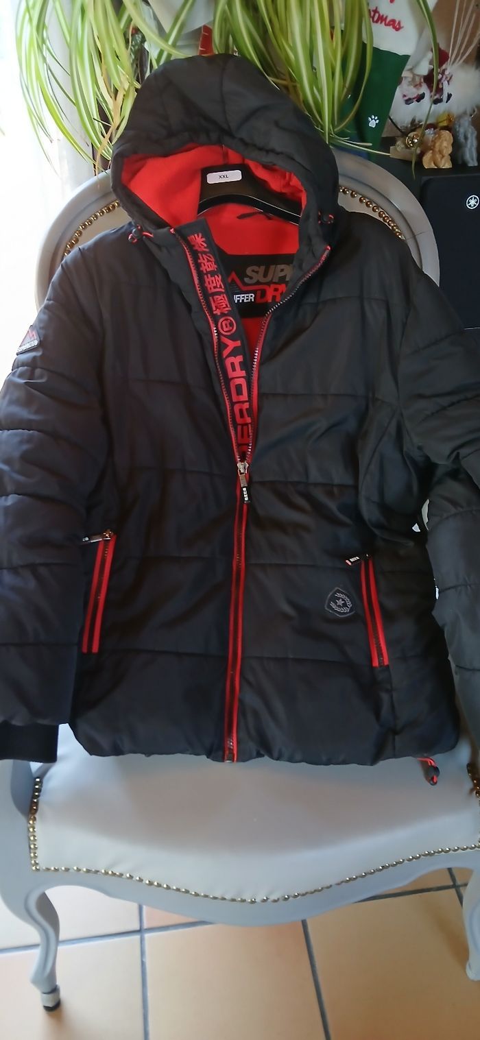 Blouson homme Super Dry T XL - photo numéro 2