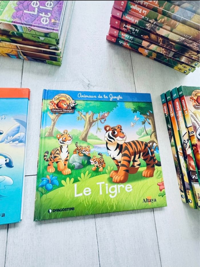Lit de 34 livres animaux - photo numéro 2