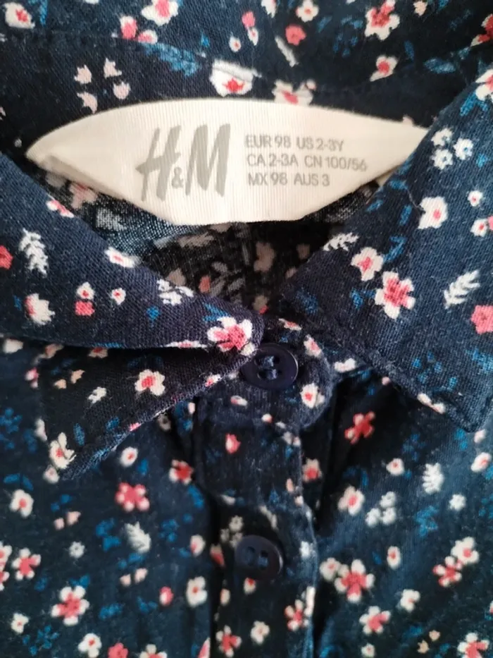 Robe Fleurie 3 ans H&M - photo numéro 3