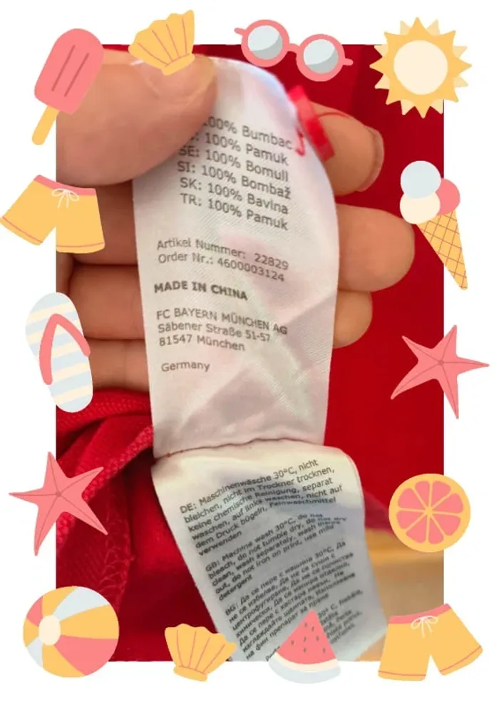 Tee shirt polo Bayern München - photo numéro 8