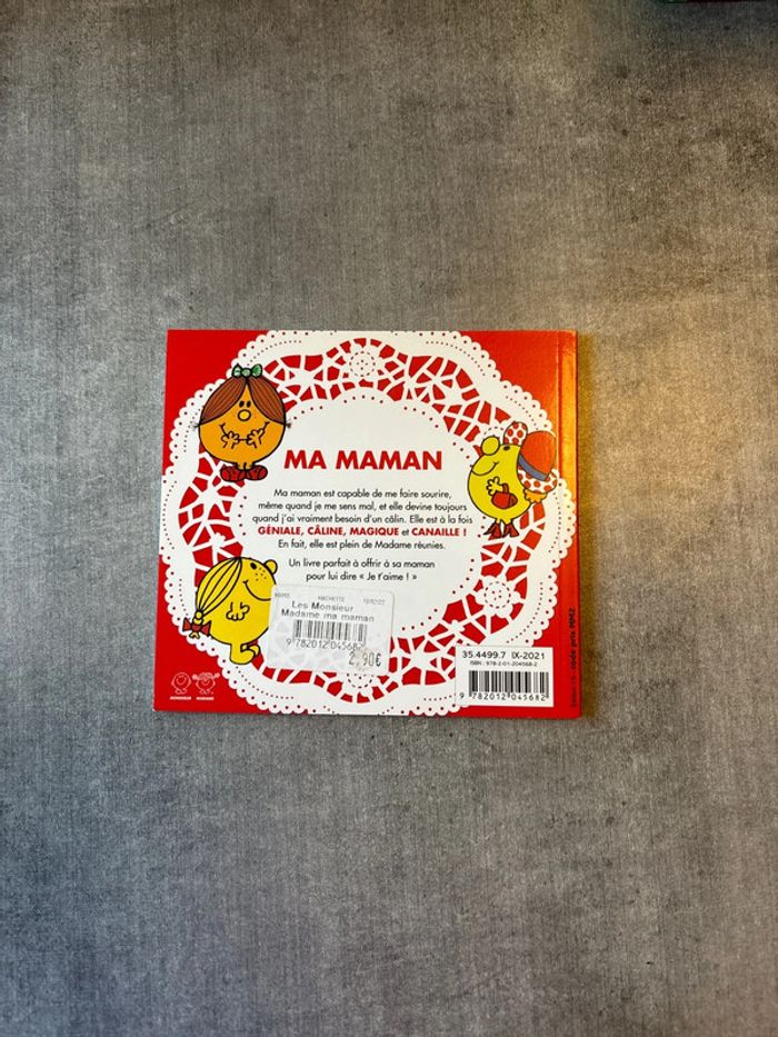 Livre les Monsieur, Madame, ma Maman - photo numéro 2