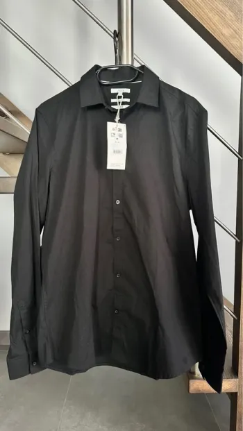 Chemise noire Homme