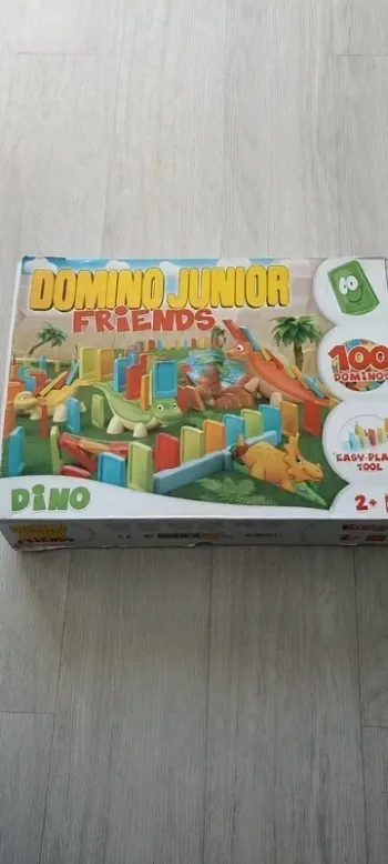 Jeu domino junior friends dinosaures complet