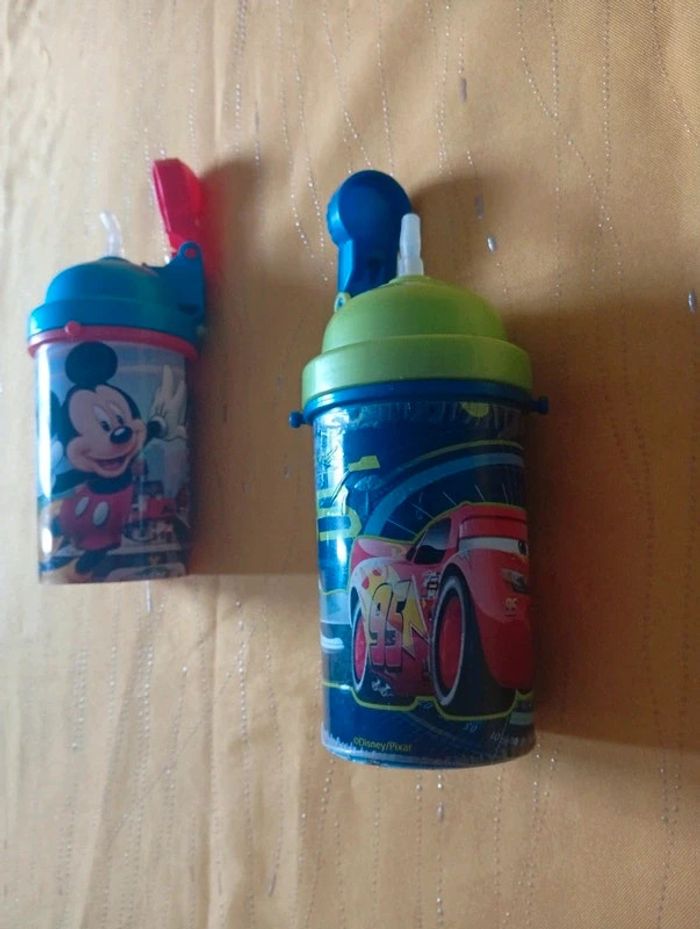 Lot de 2 gourdes Disney Mickey & Cars pour petit garçon - photo numéro 10