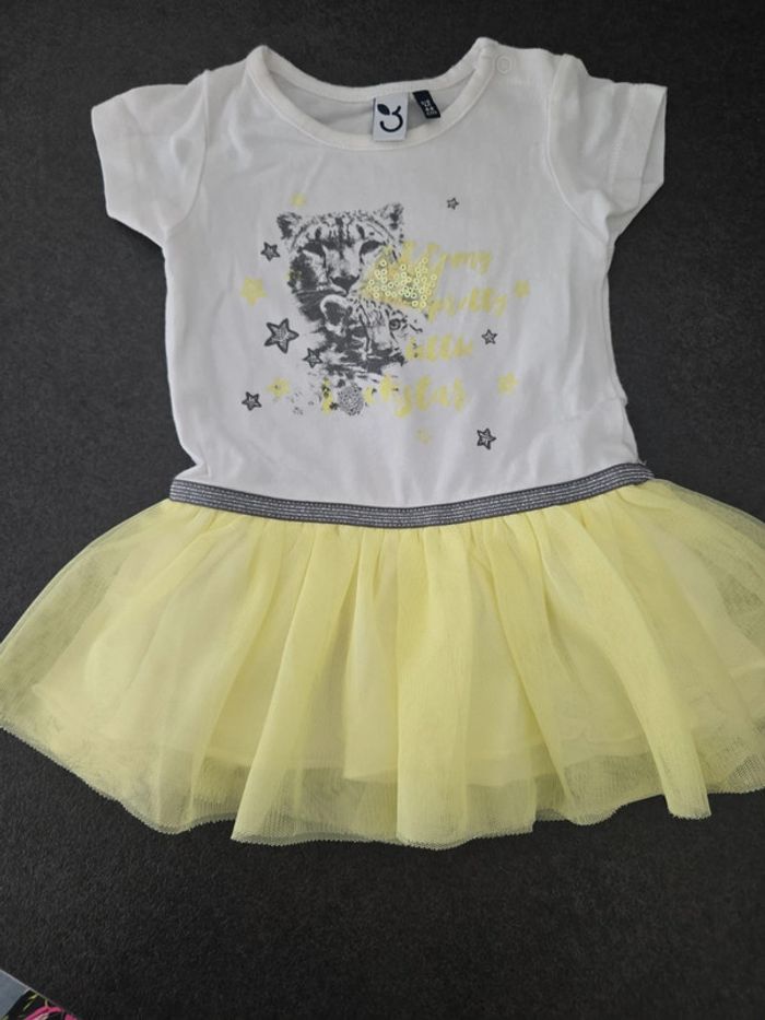 Robe 3/6 mois 3 pommes