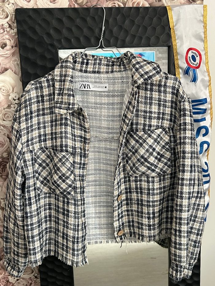 Veste Zara grise taille Xs - photo numéro 2