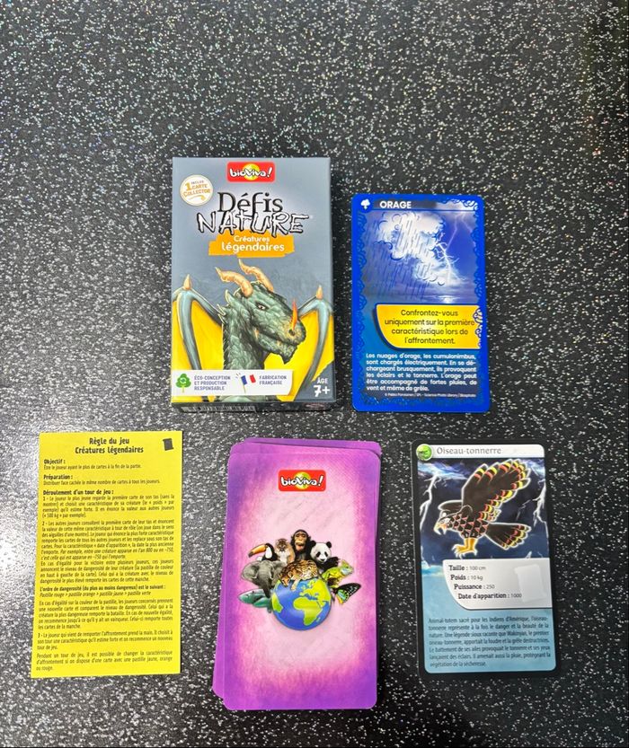 Bioviva - défis nature - créatures légendaires avec une carte collector - photo numéro 2