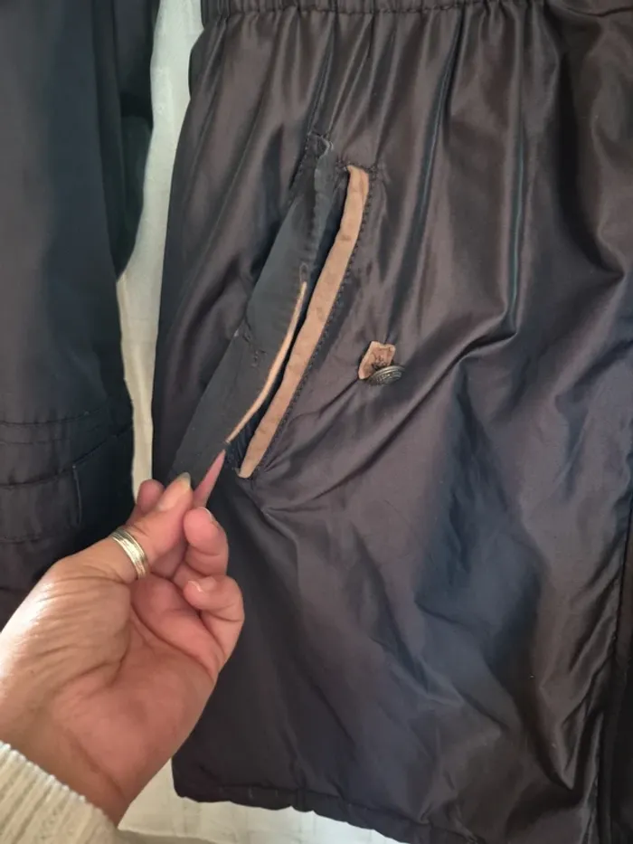 manteau à capuche massimo dutti taille 40 - photo numéro 3