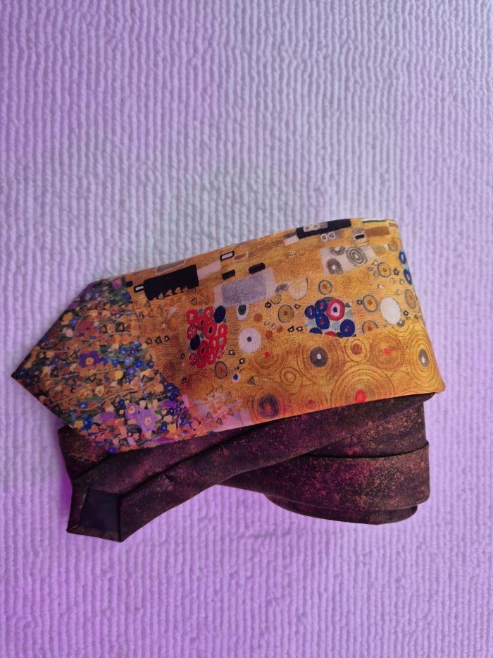 Cravate le baiser Klimt - photo numéro 2