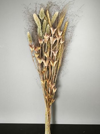 Bouquet de fleurs séchées