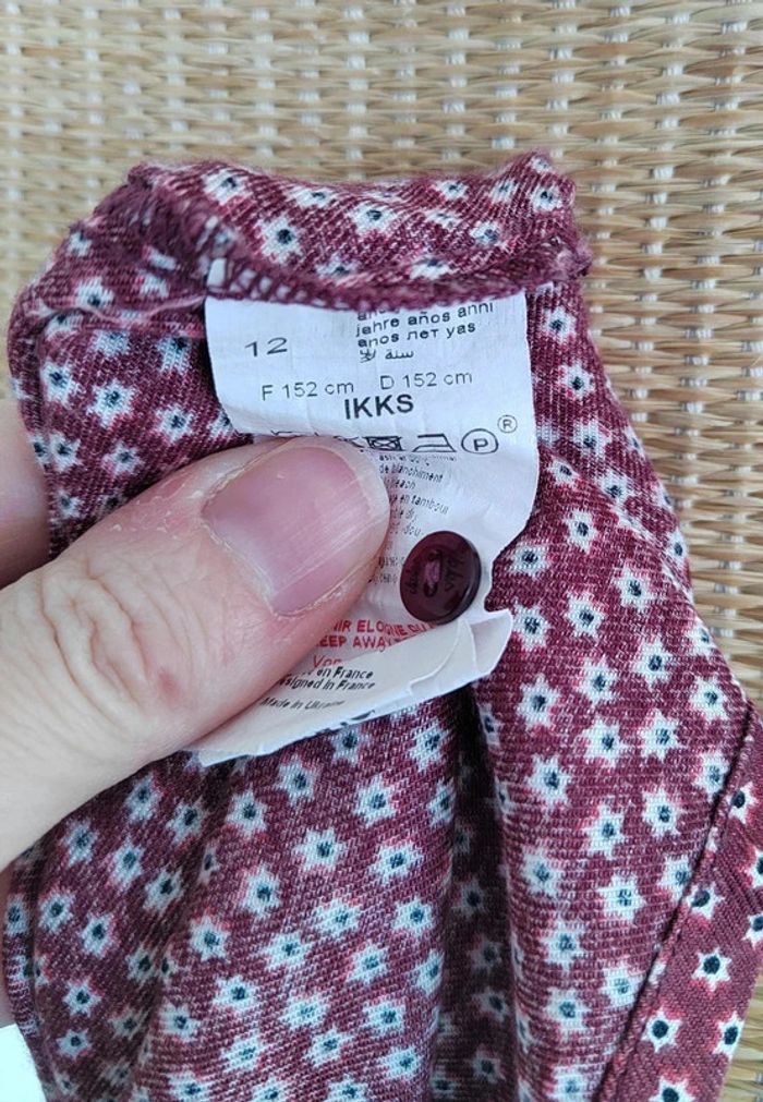 25 € Blouse manches longuesIkks12 ans Excellent état - photo numéro 5