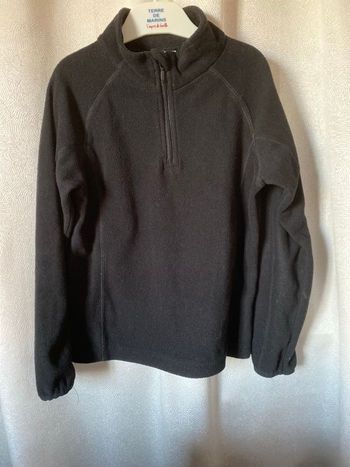 Pull polaire camionneur noir 8 ans ITS