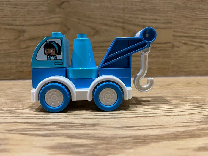 Lego duplo dépanneuse camion voiture - photo numéro 2