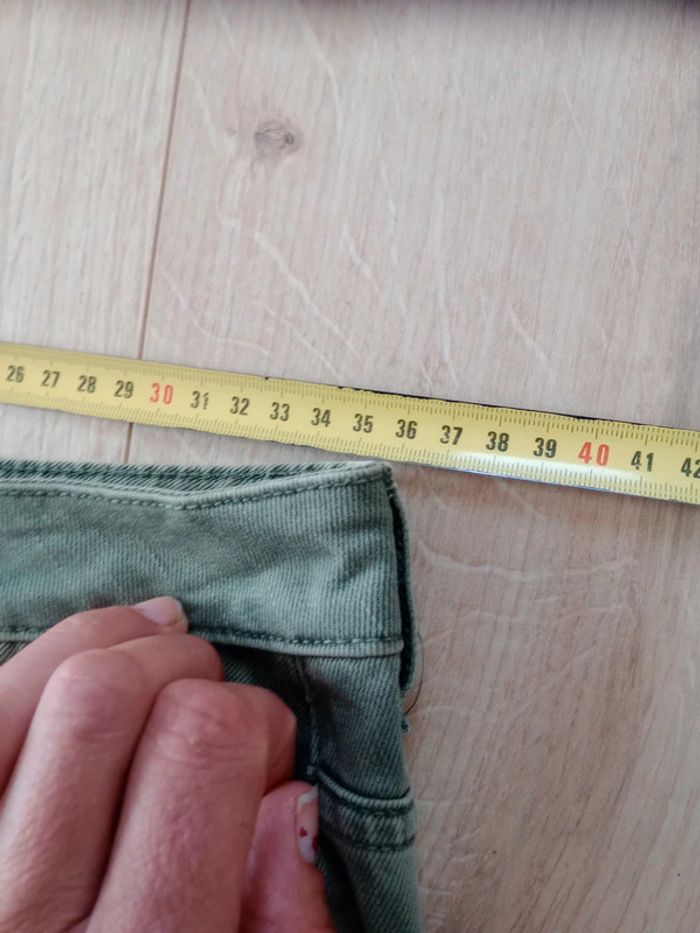 Jupe 38 Jean kaki c84 - photo numéro 9