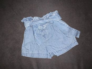 Short en jeans