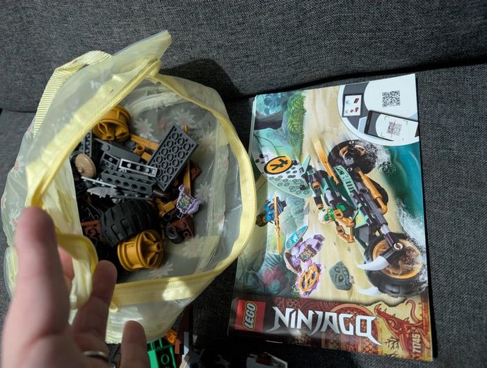 Lego Ninjago moto