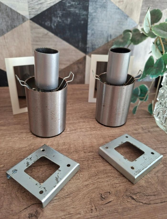 Paire d'Appliques Murales Targetti Sankey - Design Italien des Années 1960/ 1970 - photo numéro 9