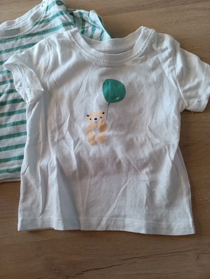 Tee-shirts 6 mois - photo numéro 2
