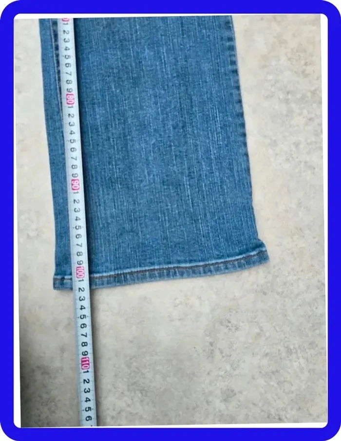 Jean Levi's 512 W30|FR40 coupe droite bleu Femme-Women pan068b - photo numéro 5