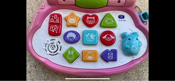 Ordinateur Lumi Vtech des tout petit rose - photo numéro 4