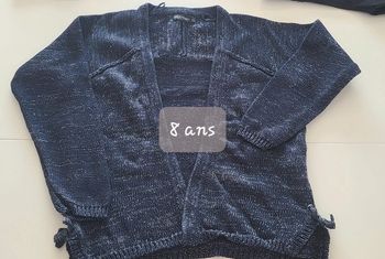 Gilet fille 8 ans