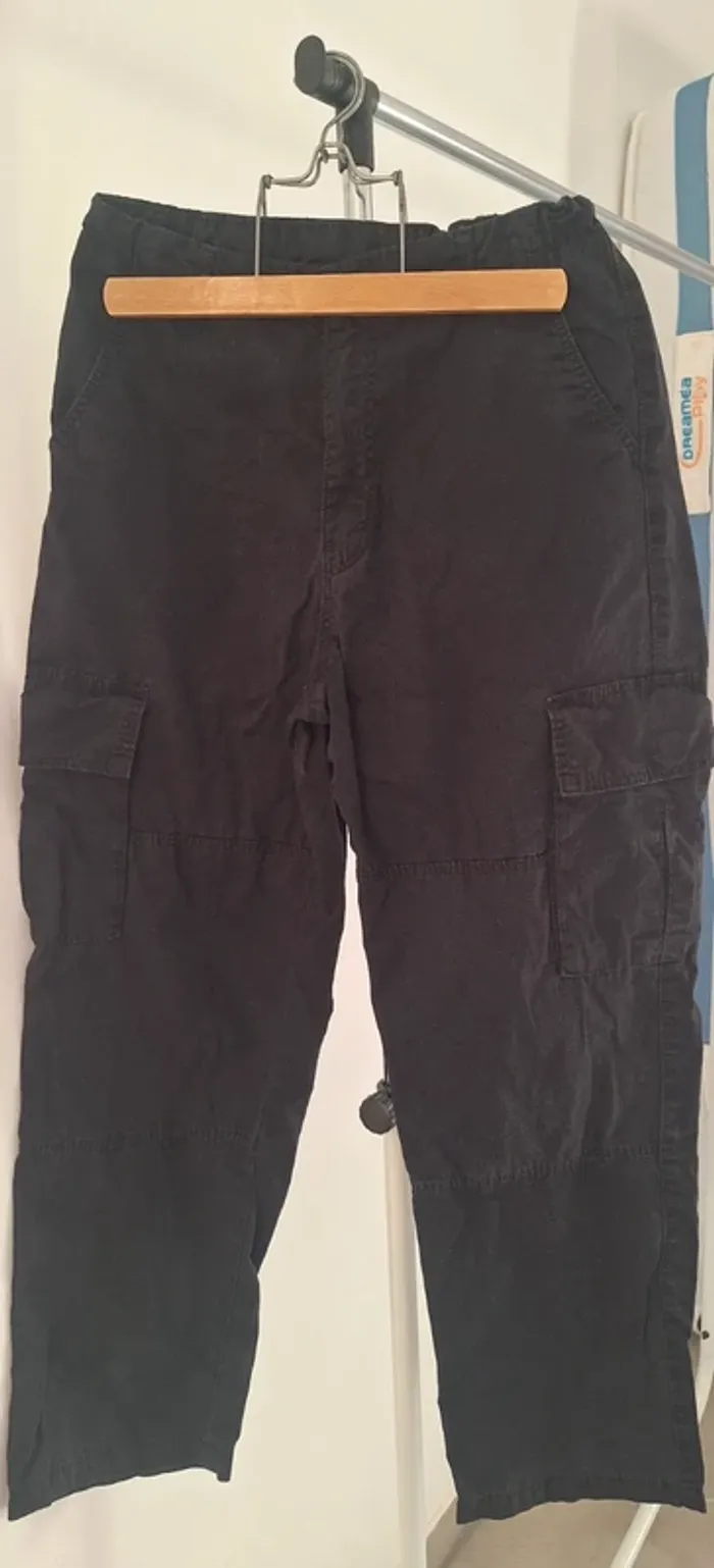 Pantalon baggy noir garçon h&m 13/14 ans