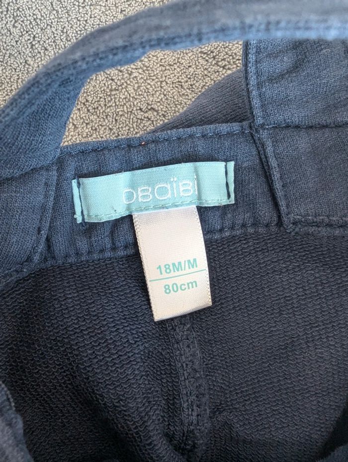 Salopette short - 18 mois - Obaibi - photo numéro 3