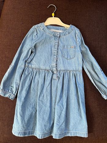Robe en jean 4 ans manches longues