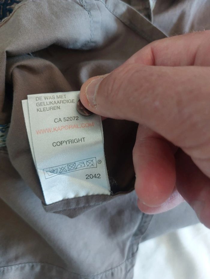 Chemise Kaporal taille M - photo numéro 7