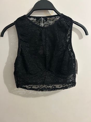 Haut dentelle bershka