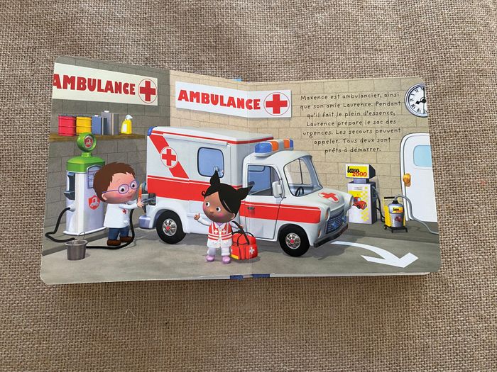 Livre L'ambulance de Maxence P'tit Garçon Fleurus - photo numéro 2