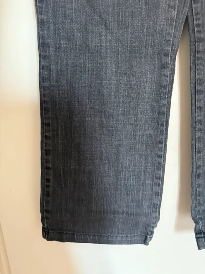 Jean droit grande taille en très bon état taille 50 el corte ingles noir - photo numéro 2