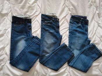 Lot jeans fille orchestra 6/7 ans