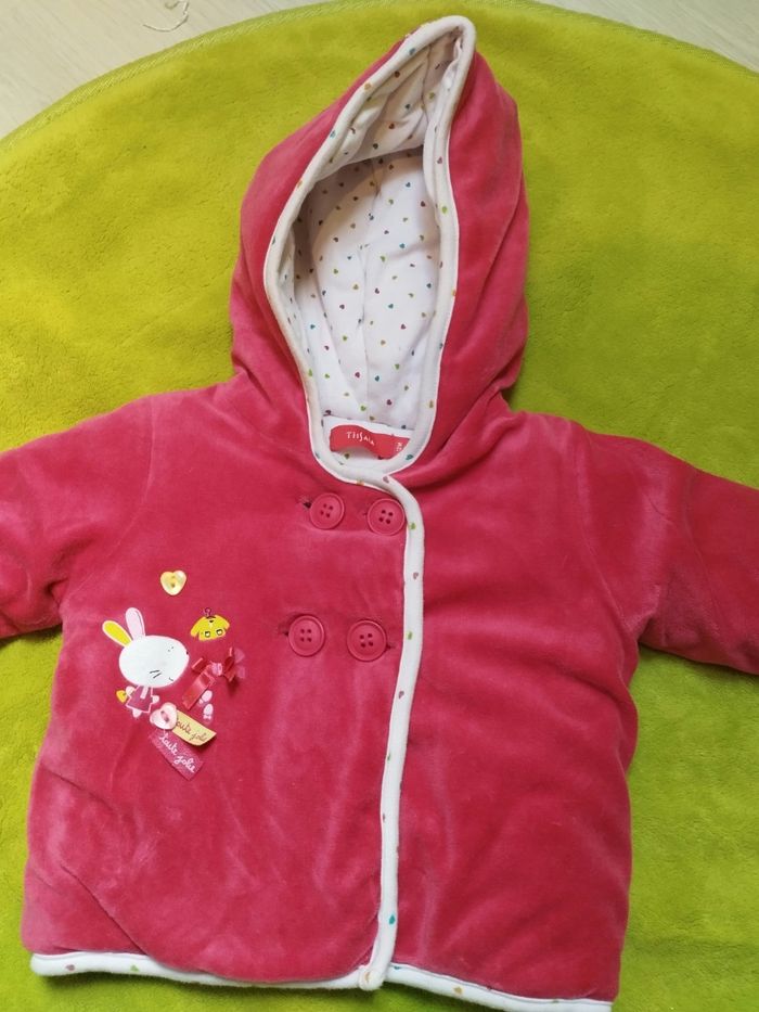Veste épaisse chaude doublée - photo numéro 2