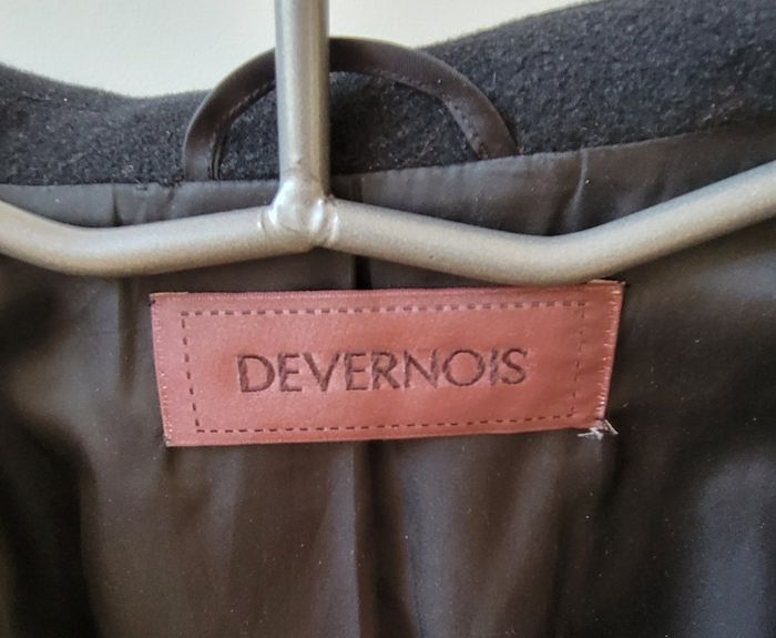 Manteau Devernois noir 40 - photo numéro 5