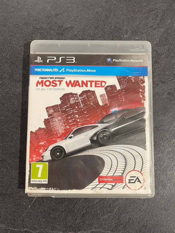 Jeux vidéos PS3 Need For Speed Most Wanted