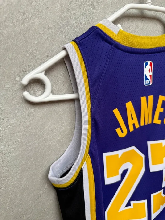 Ensemble enfant maillot de basket Lakers NBA taille S - photo numéro 7
