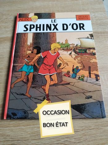 Livre Alix le sphinx d or