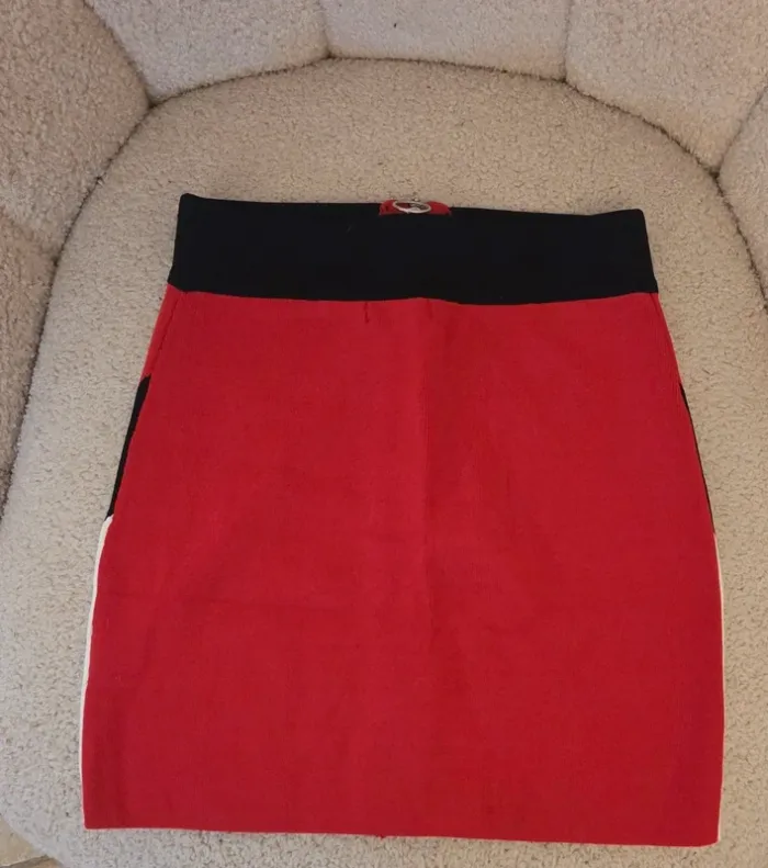 Jupe tricolore à fermeture éclair  Only Fashion Taille S/M - photo numéro 2